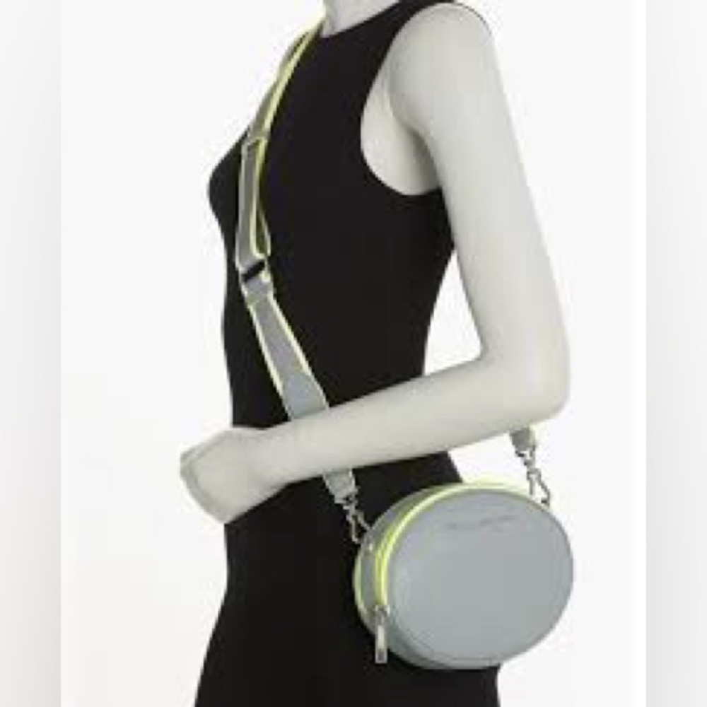 Marc Jacobs Gray and Yellow Oval Crossbody Bag - Picture 9 of 9